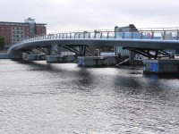 Lagan Weir Footbridge,<br> Belfast, N. Ireland